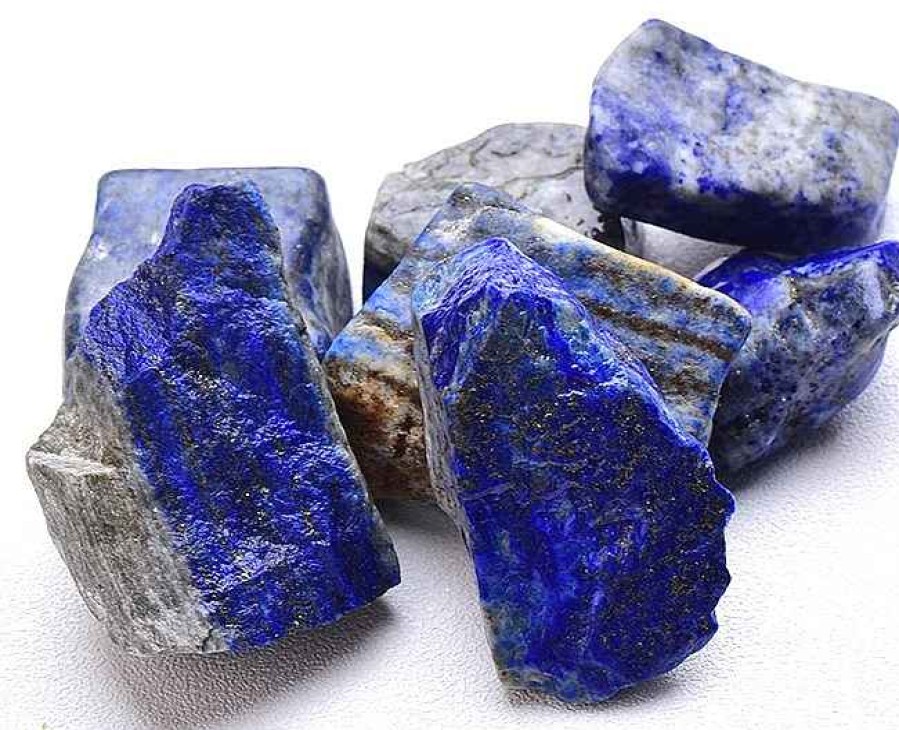 Pierres reve de bijoux | Pierres Roul Es Lapis Lazuli - Lot De 3 Pierres