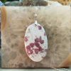 Colliers & Pendentifs reve de bijoux | Tourmaline Rose (Rubellite) Sur Calcite Blanche