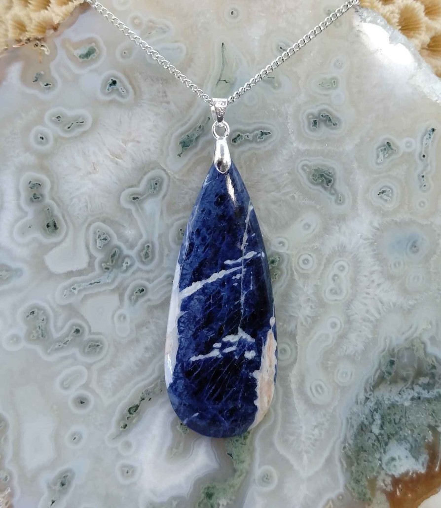 Colliers & Pendentifs reve de bijoux | Sodalite D'Afrique