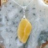 Colliers & Pendentifs reve de bijoux | Calcite Jaune