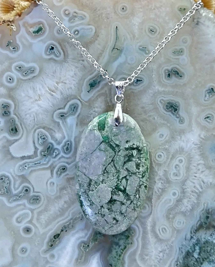 Colliers & Pendentifs reve de bijoux | Variscite De L'Utah