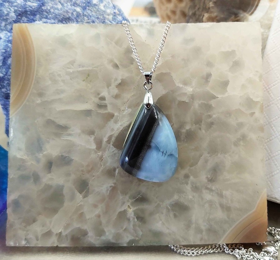 Colliers & Pendentifs reve de bijoux | Tr S Jolie Opale Bleue Owyhee