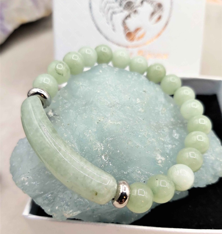 Bracelets reve de bijoux | Bracelet "Chance Et Clairvoyance" - Aventurine Verte