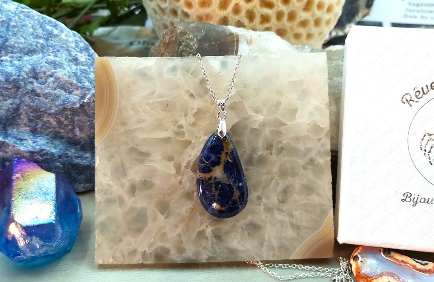 Colliers & Pendentifs reve de bijoux | Tr S Jolie Sodalite