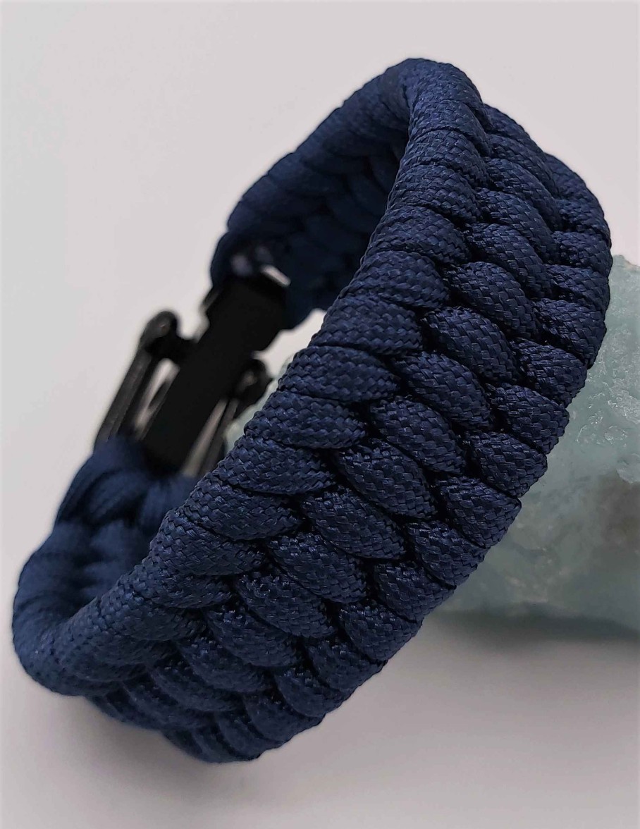 Bracelets reve de bijoux | Bracelet Large Fil Tress Bleu