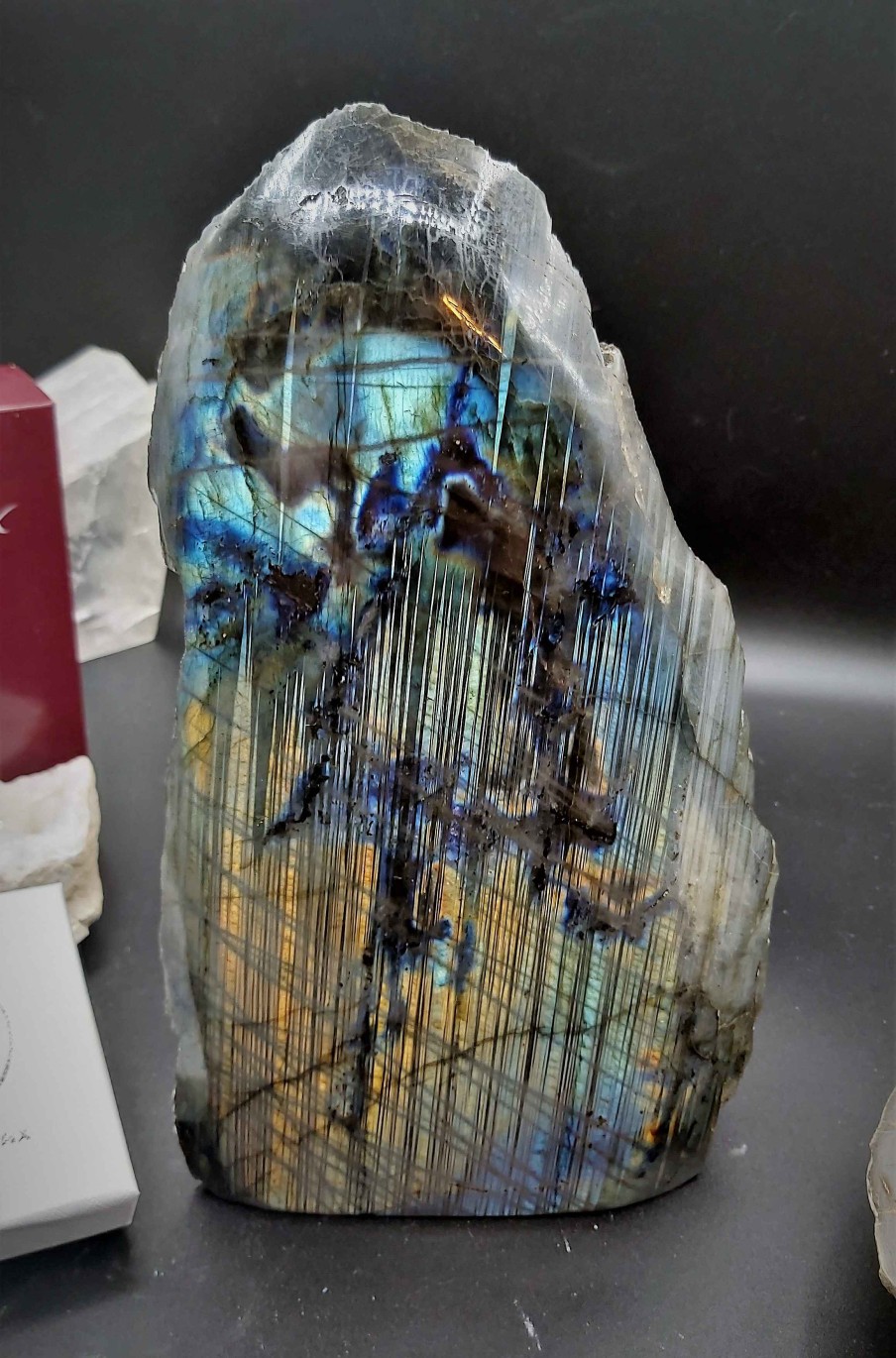 Pierres reve de bijoux | Exceptionnel Menhir De Labradorite Bleue