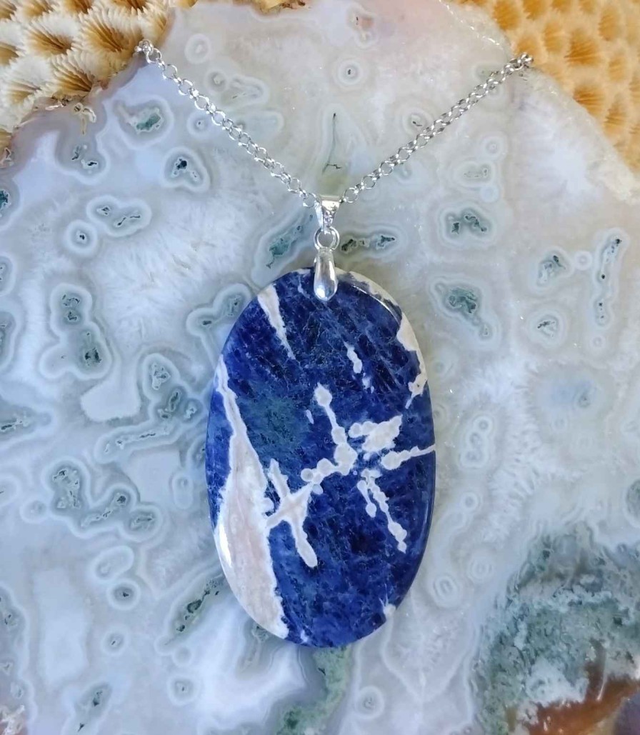 Colliers & Pendentifs reve de bijoux | Sodalite D'Afrique