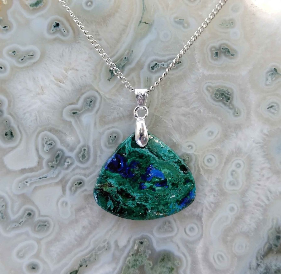 Colliers & Pendentifs reve de bijoux | Azurite Malachite