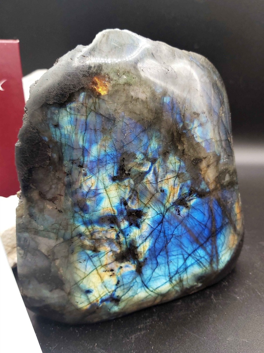 Pierres reve de bijoux | Superbe Menhir De Labradorite Bleue