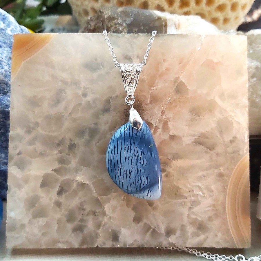 Colliers & Pendentifs reve de bijoux | Tr S Belle Opale Bleue Owyhee