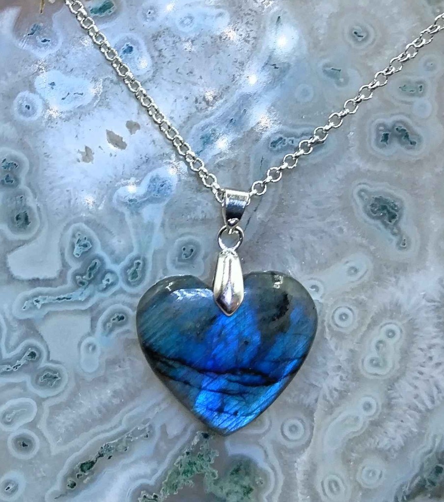 Colliers & Pendentifs reve de bijoux | C Ur De Labradorite