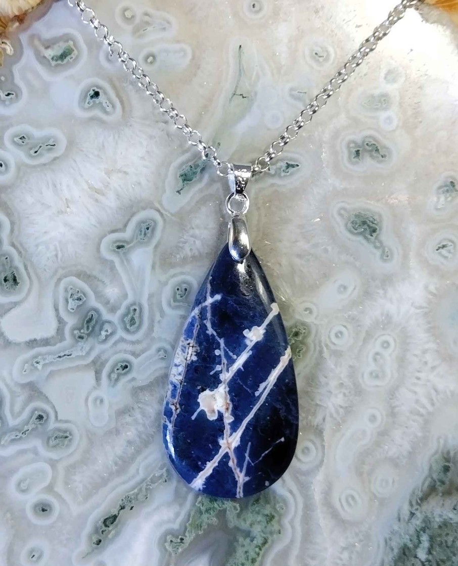 Colliers & Pendentifs reve de bijoux | Sodalite D'Afrique