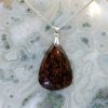 Colliers & Pendentifs reve de bijoux | Obsidienne Acajou (Mahogany)