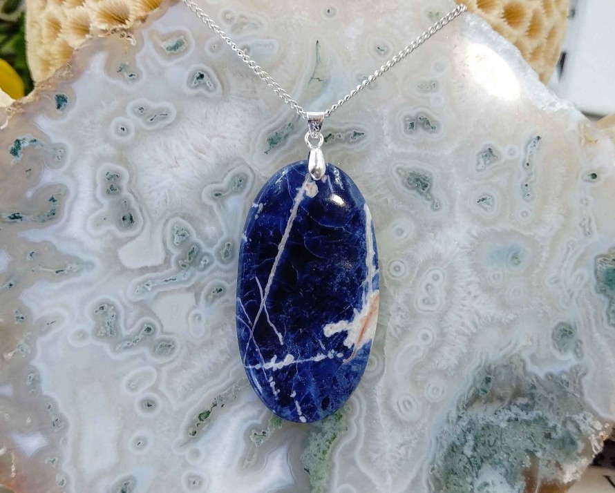 Colliers & Pendentifs reve de bijoux | Sodalite D'Afrique