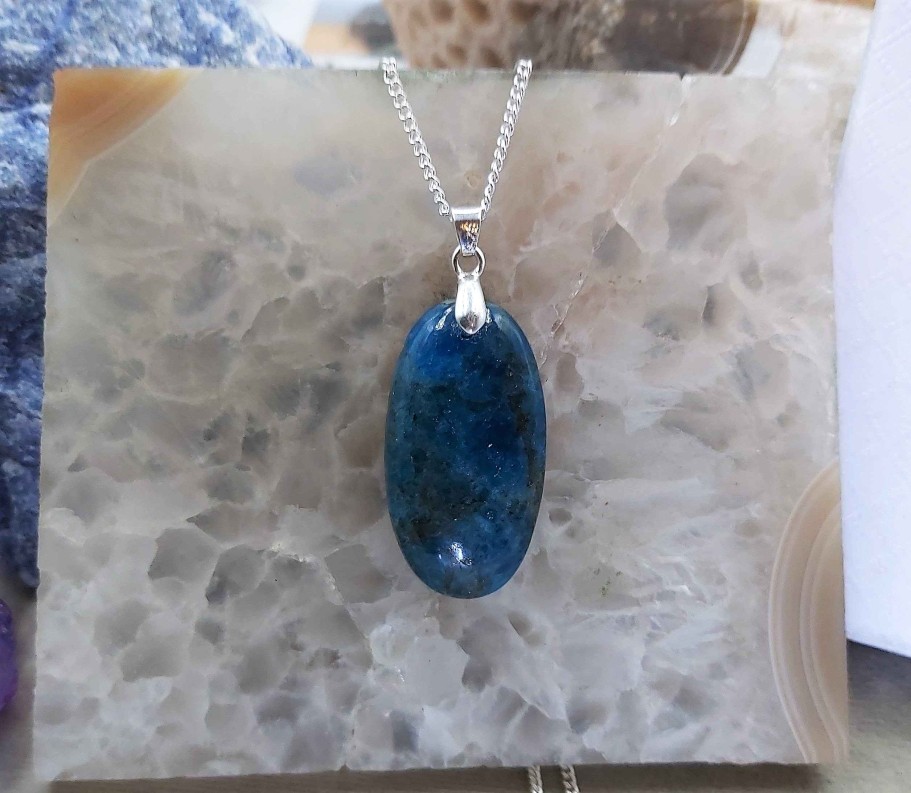 Colliers & Pendentifs reve de bijoux | Tr S Belle Apatite Bleue