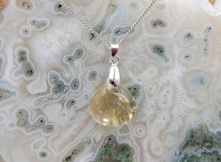 Colliers & Pendentifs reve de bijoux | Citrine Naturelle