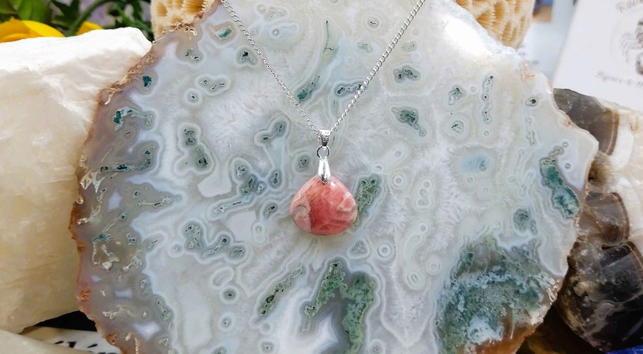 Colliers & Pendentifs reve de bijoux | Jolie Petite Rhodochrosite