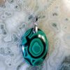 Colliers & Pendentifs reve de bijoux | Malachite D'Afrique Centrale