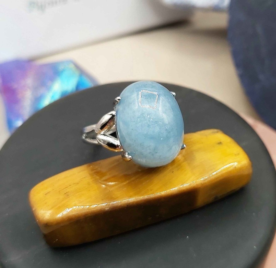 Bagues reve de bijoux | Bague Aigue-Marine Du Br Sil