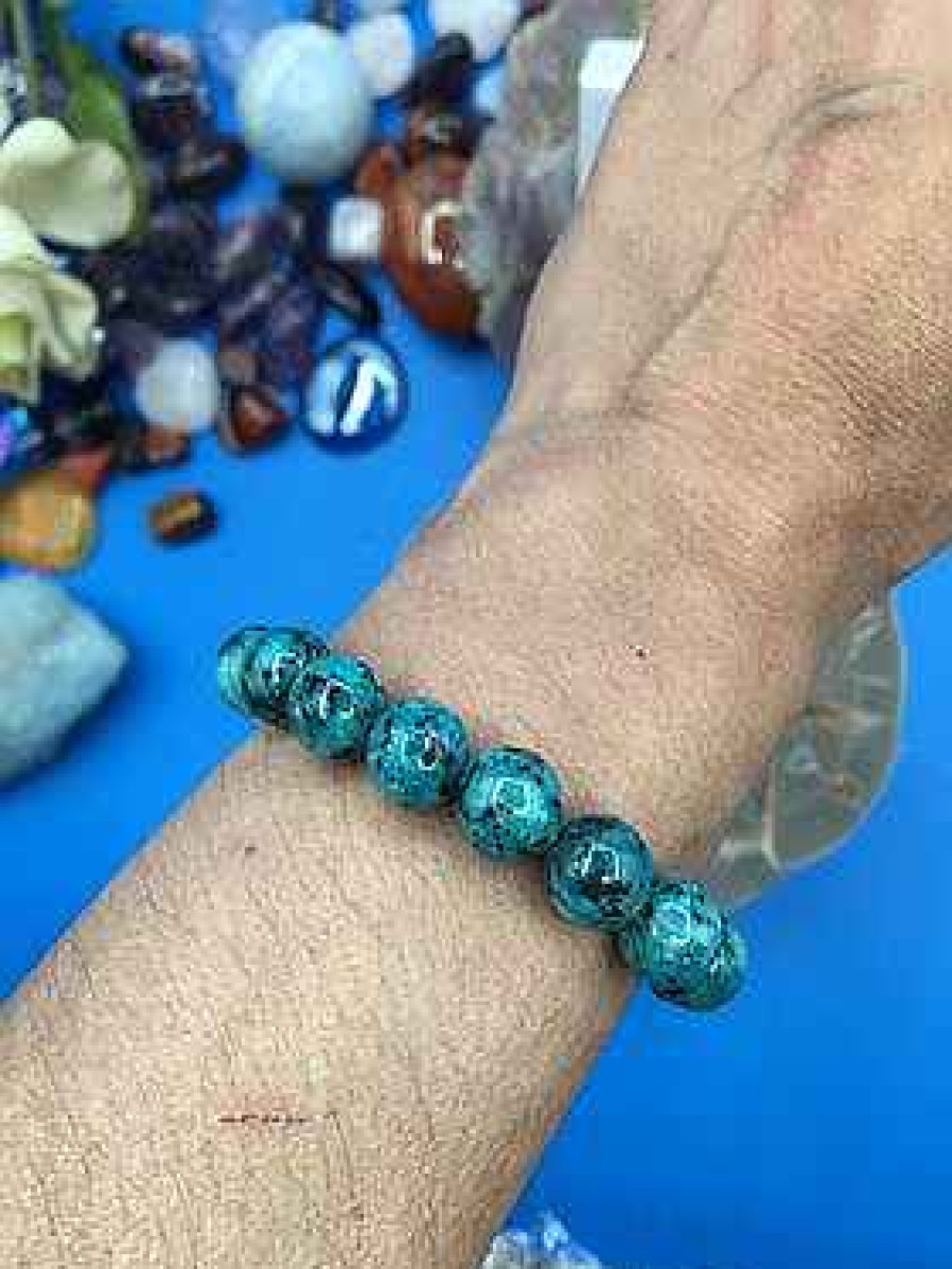 Bracelets reve de bijoux | Bracelet - Perles Apatite Bleue