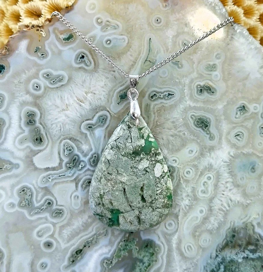 Colliers & Pendentifs reve de bijoux | Variscite De L'Utah