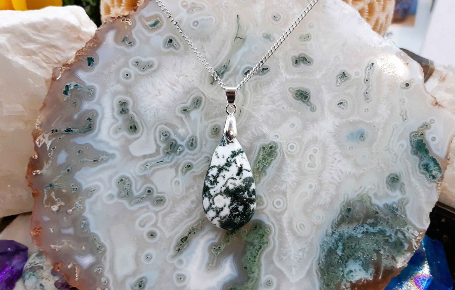 Colliers & Pendentifs reve de bijoux | Tr S Chouette Agate Arbre