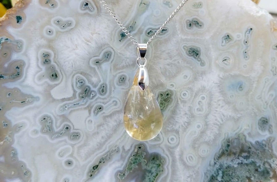 Colliers & Pendentifs reve de bijoux | Citrine Naturelle