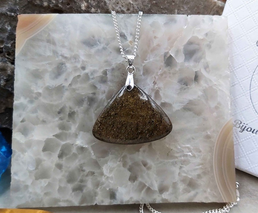 Colliers & Pendentifs reve de bijoux | Joli Pendentif Bronzite