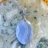 Colliers & Pendentifs reve de bijoux | Calc Doine Bleue (Agate Blue-Lace)