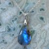 Colliers & Pendentifs reve de bijoux | Labradorite Bleue