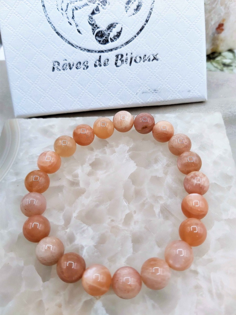 Bracelets reve de bijoux | Bracelet En Perles De Pierre De Soleil