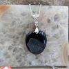 Colliers & Pendentifs reve de bijoux | Tr S Jolie Agate Noire "Druzy"