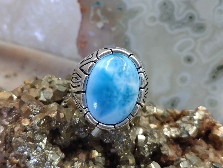 Bagues reve de bijoux | Bague Larimar