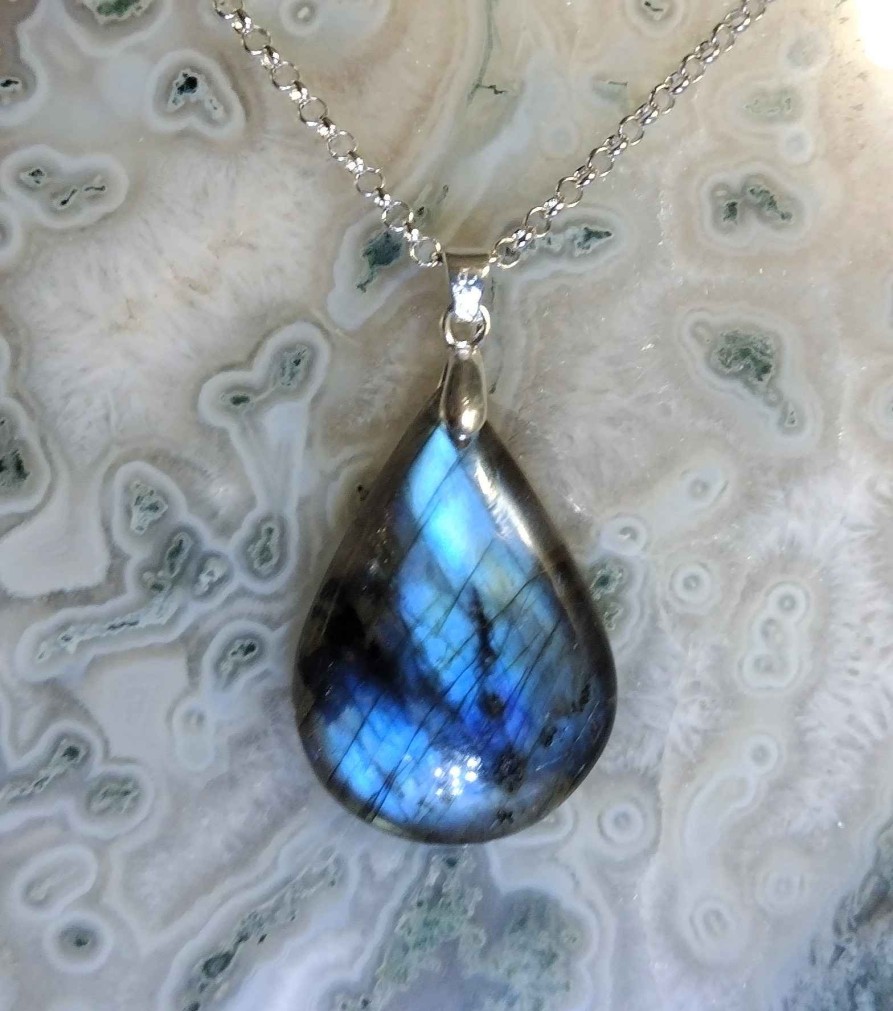 Colliers & Pendentifs reve de bijoux | Labradorite De Madagascar