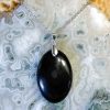 Colliers & Pendentifs reve de bijoux | Obsidienne Noire