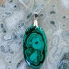 Colliers & Pendentifs reve de bijoux | Malachite D'Afrique Centrale