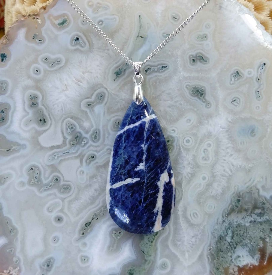 Colliers & Pendentifs reve de bijoux | Sodalite D'Afrique