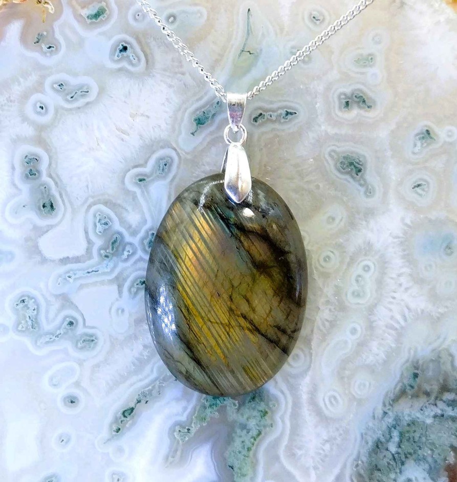 Colliers & Pendentifs reve de bijoux | Labradorite De Madagascar