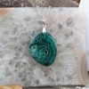 Colliers & Pendentifs reve de bijoux | Superbe Chrysocolle-Malachite