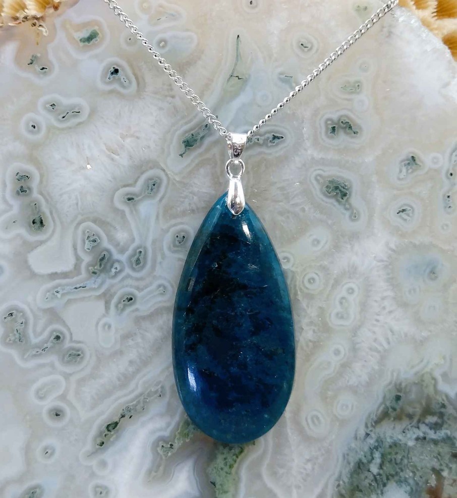 Colliers & Pendentifs reve de bijoux | Apatite Bleue