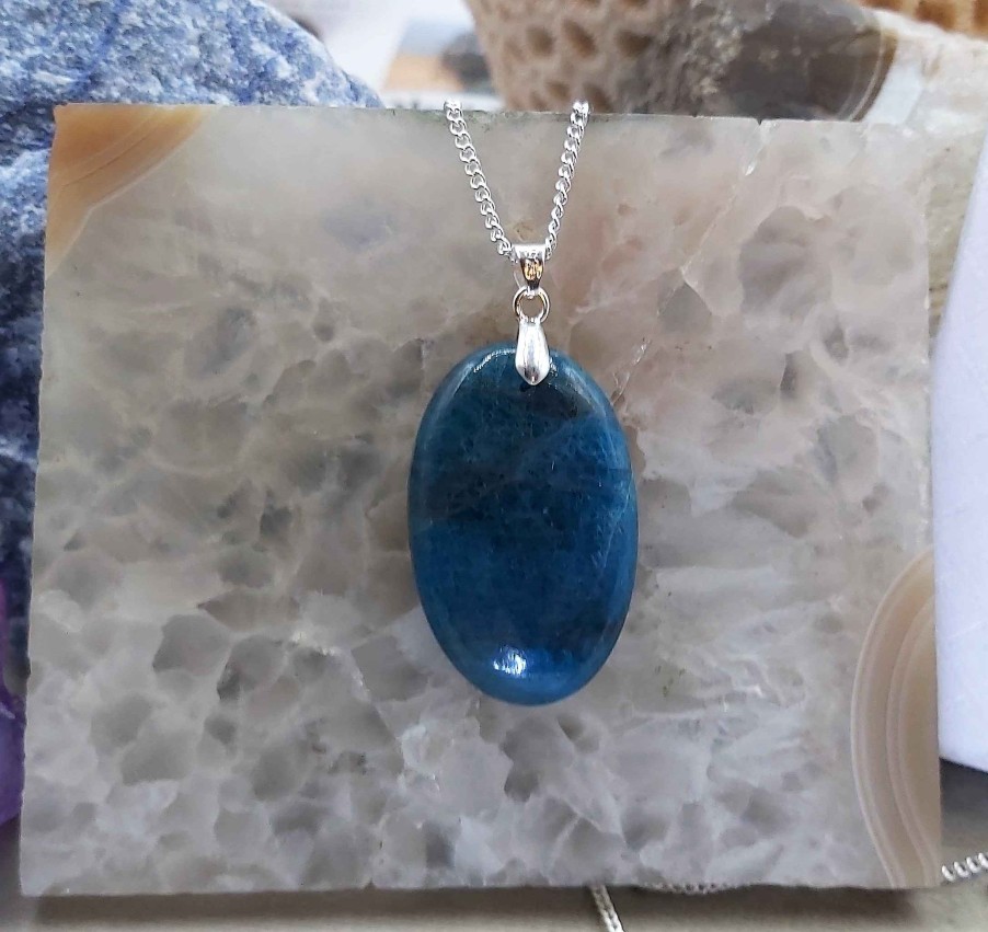 Colliers & Pendentifs reve de bijoux | Tr S Belle Apatite Bleue