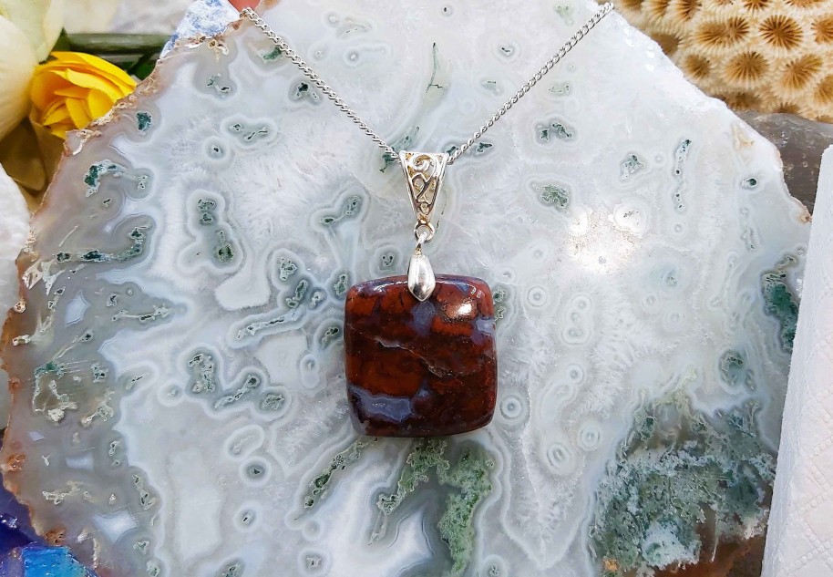 Colliers & Pendentifs reve de bijoux | Tr S Belle Agate Du Nouveau-Mexique