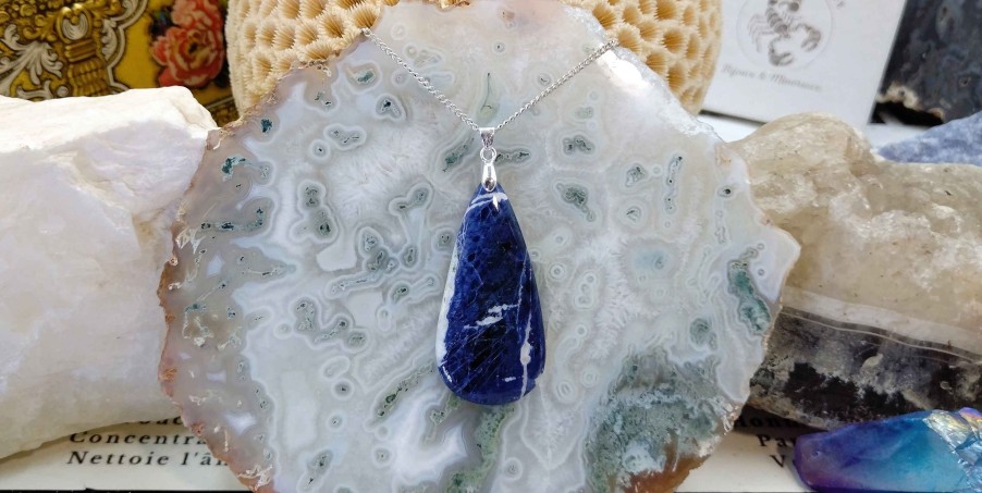 Colliers & Pendentifs reve de bijoux | Sodalite D'Afrique