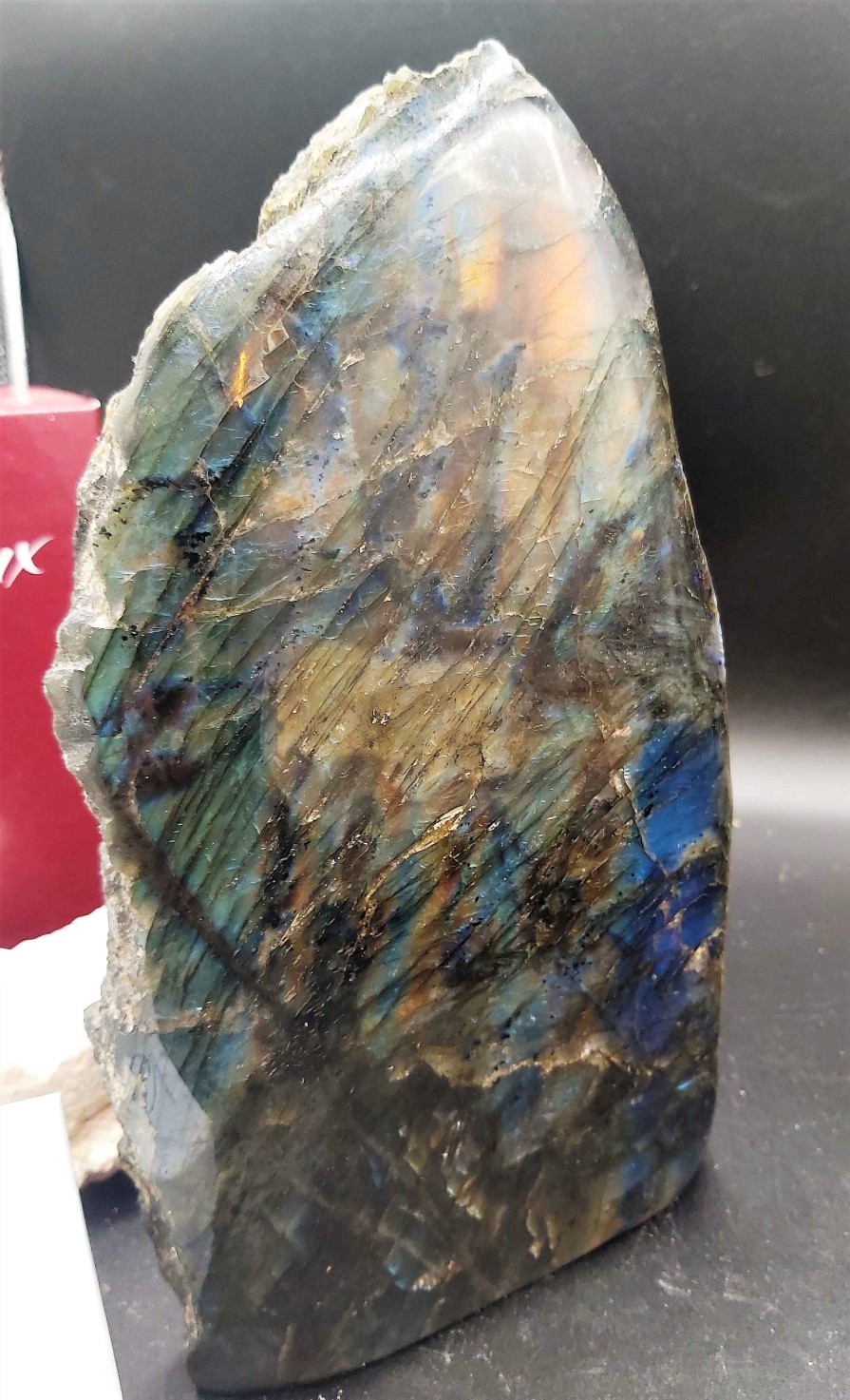 Pierres reve de bijoux | Magnifique Menhir De Labradorite Bleue