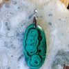 Colliers & Pendentifs reve de bijoux | Malachite D'Afrique Centrale