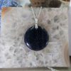 Colliers & Pendentifs reve de bijoux | M Daillon Aventurine Bleue Nuit