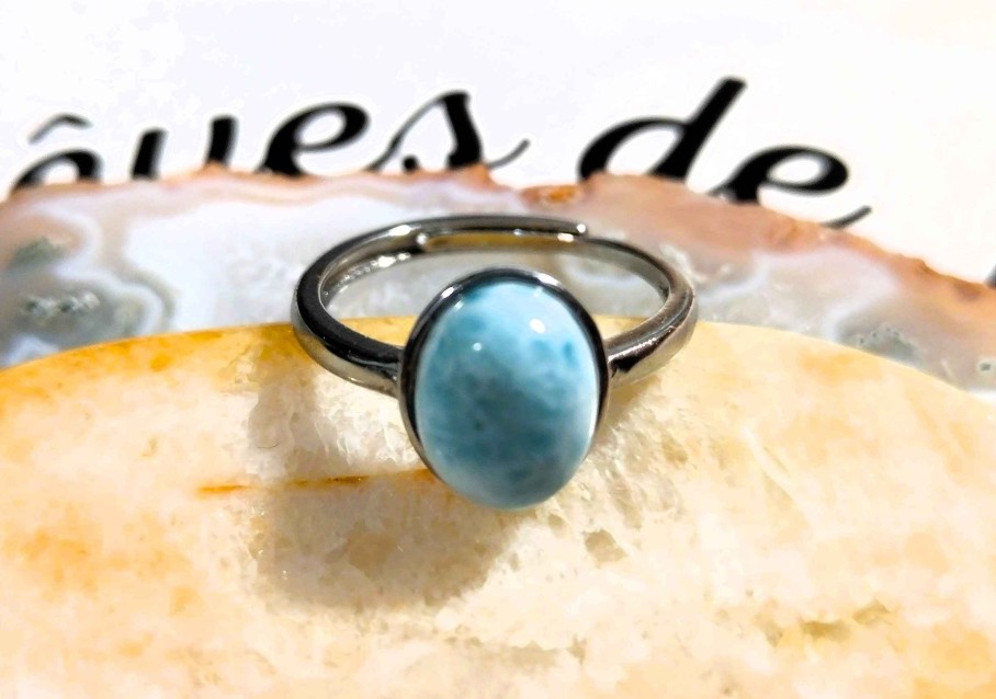 Bagues reve de bijoux | Bague Larimar