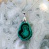 Colliers & Pendentifs reve de bijoux | Malachite D'Afrique Centrale