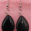 Boucles & Parures reve de bijoux | Boucles D'Oreilles - Pierres Naturelles Onyx Noir