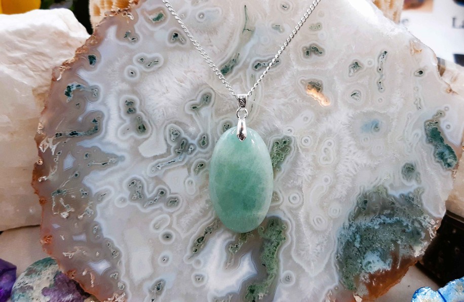 Colliers & Pendentifs reve de bijoux | Tr S Jolie Amazonite